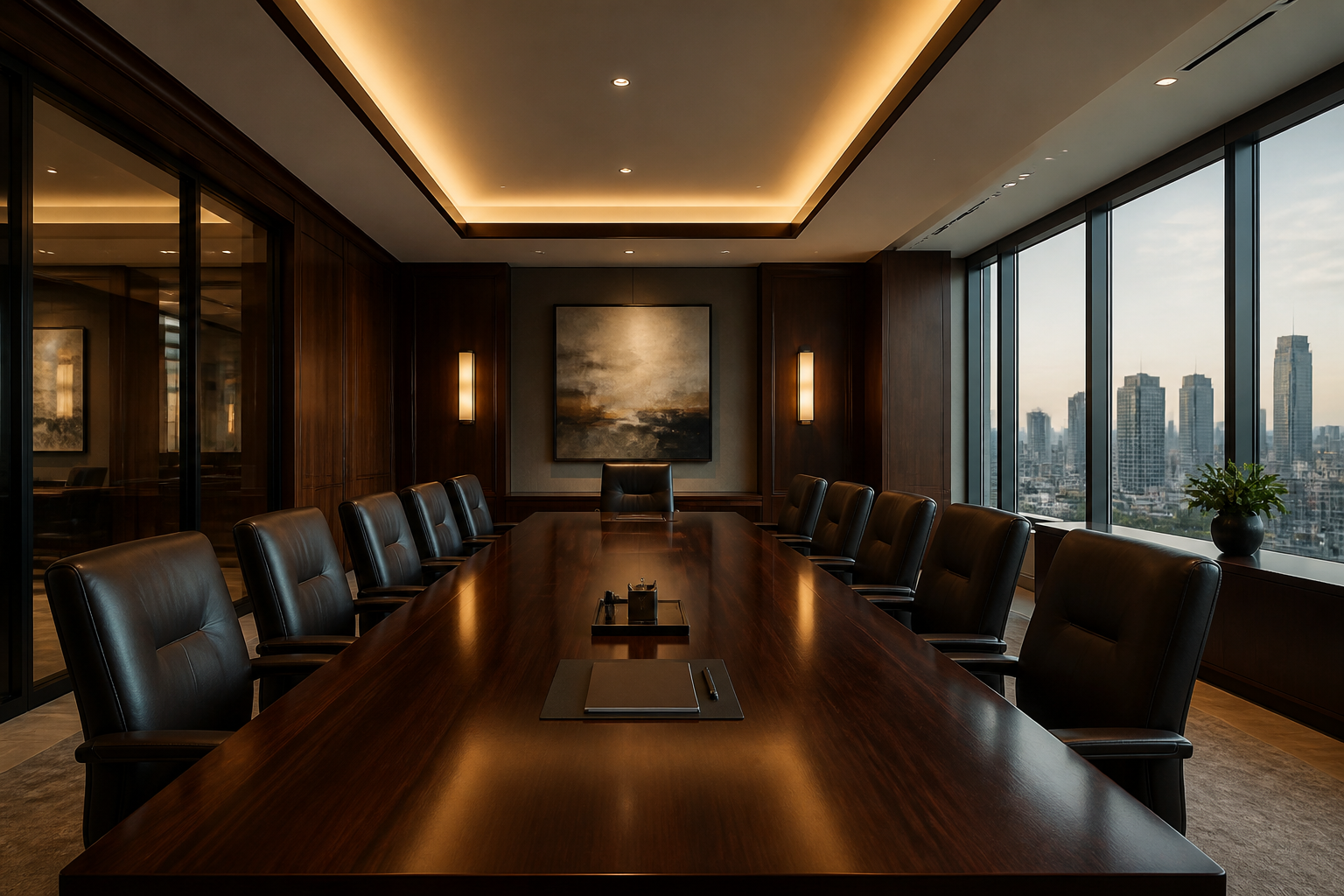 Sala de reuniões da sede